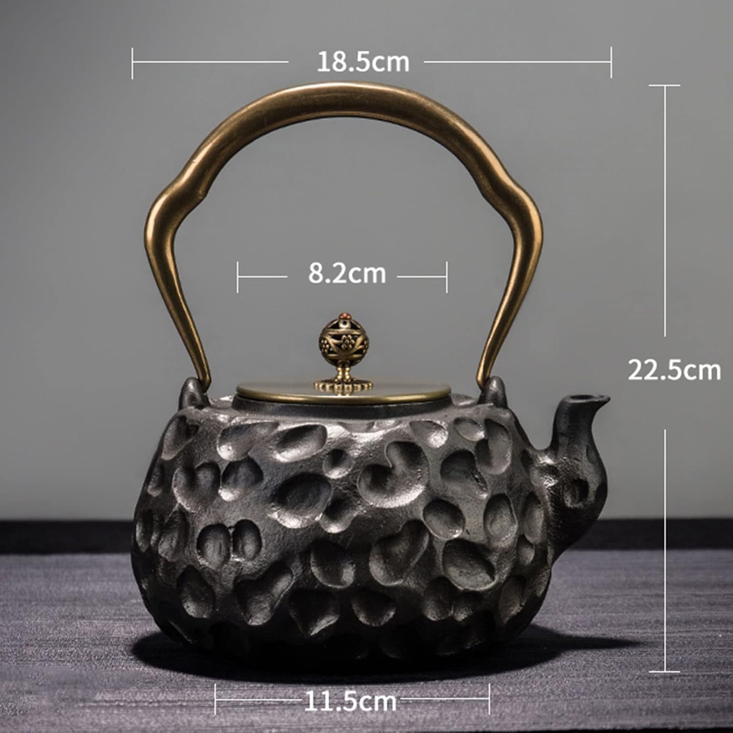 ティーポット ティーポット 1.2L 鋳鉄製ティーポット ティーポット